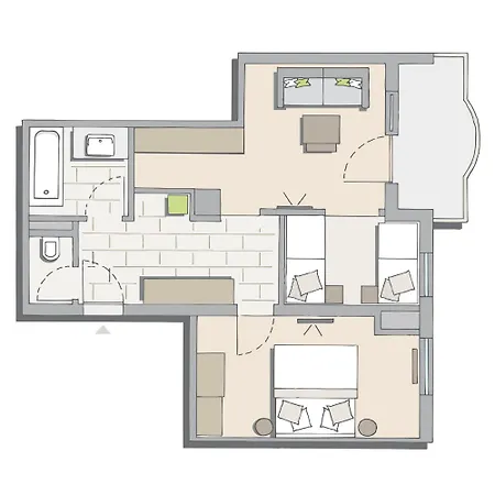 Pop-up Living Zell Am Hotel 4*